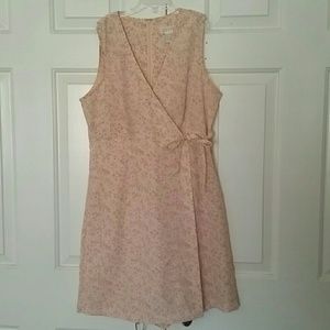 Floral Print Pink Romper/Dress